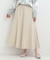 スウェードライクプリーツスカート