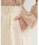 【S-LL】フロッキードットワイドパンツ