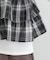 【2点セット】チェック柄フリルキャミビスチェ×テレコロンT