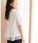 チュールレイヤードペプラムＴシャツ