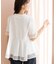 チュールレイヤードペプラムＴシャツ
