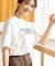 カジュアルプリントTシャツ