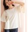 ハシゴレースフレアスリーブＴシャツ
