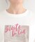 プチプラベーシックプリントTシャツ