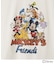 【Disney】ミッキー＆フレンズプリントTシャツ
