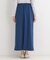 【洗濯機可/S-LL】腰まわりを自然にカバーする ラップ風ナロースカート