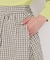サッカーチェックフレアスカート