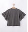 【100-150cm】フリルロゴTシャツ
