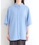 【洗濯後しわになりにくい/体型カバー】ポンチョ風ゆったりシャツ