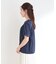 【洗濯後しわになりにくい/UV/S-LL】Tシャツ感覚できれい見え ひんやりタックTブラウス