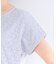 【ひんやり/UV/S-LL】1枚で華やか 前後切り替えレースTシャツ