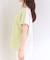【S-LL/洗濯機可】異素材切り替え ひんやりTシャツ