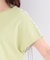 【S-LL/洗濯機可】異素材切り替え ひんやりTシャツ
