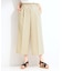 【S-LL】ロープベルトが爽やか ガウチョパンツ