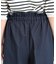 【S-LL】ロープベルトが爽やか ガウチョパンツ