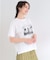 【ひんやり/S-LL/洗濯機可】色・柄選べる お袖チュールレイヤード プリントアソートTシャツ