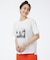 【ひんやり/S-LL/洗濯機可】色・柄選べる お袖チュールレイヤード プリントアソートTシャツ