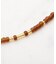 紐ビーズネックレス