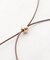 紐ビーズネックレス
