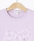 【100-150cm】ギンガムリボンTシャツ