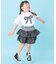 【100-150cm】ギンガムリボンTシャツ