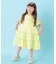 【100-150cm】配色メローティアードワンピース