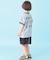 【100-150cm】バイカラーショートパンツ