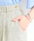 【S-LL】お仕事にも、休日にも サマーツイード風ワイドパンツ