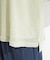 【S-LL】シアーワッフル ラグラン5分袖ゆるTシャツ