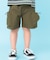 【100-150cm】ショートカーゴパンツ
