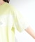 【ひんやり/洗濯機可】レースデザインでこなれ見え ロゴプリントTシャツ