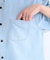 【セットアップ可能】ライトオンスデニム 5分袖シャツ