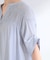 【ひんやり/UV】お袖の長さが調整出来る シャーリングスキッパーブラウス