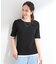 【S-LL/洗濯機可】二の腕隠れる 配色レイヤード風 5分袖Tシャツ
