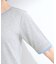 【S-LL/洗濯機可】二の腕隠れる 配色レイヤード風 5分袖Tシャツ