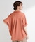 【ひんやり/洗濯機可/S-LL】肩タックとロールアップでこなれ見え デザイン半袖シャツ