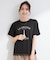 【ひんやり/UV/S-LL/洗濯機可】裾レースが大人上品 プリントアソートTシャツ