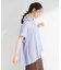【ひんやり/UV】ほんのりシアーで上品な バックギャザーブラウス