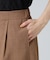 麻調タックキュロットパンツ