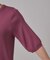 【ガンガン洗える/ひんやり/UV/毛玉になりにくい】上半身すっきり 二の腕見せない5分袖ニット