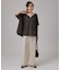 【2点セット】ポンチョ風ブラウス＆タンクトップセット