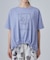 ひんやり裾シャーリングプリントTシャツアソート