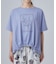 ひんやり裾シャーリングプリントTシャツアソート