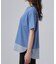 【ひんやり/体型カバー/S-LL】インせず着られる 異素材ドッキングTシャツ