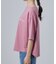 【ひんやり/体型カバー】首元すっきり ゆるバックギャザーTシャツ