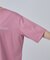 【ひんやり/体型カバー】首元すっきり ゆるバックギャザーTシャツ