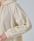 【S-LL/撥水】ゴールドパーツで女性らしく ギャザーブルゾン