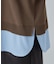 【S-LL】着るだけできまる シャツレイヤード風 スポンディッシュニット