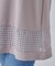 【S-LL】上品に体型カバー 大人のシアーチェックチュニック