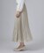 【着丈選べる／セレモニー/通勤】サテンプリーツスカート